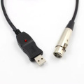 Stereo audio speaker amp cable